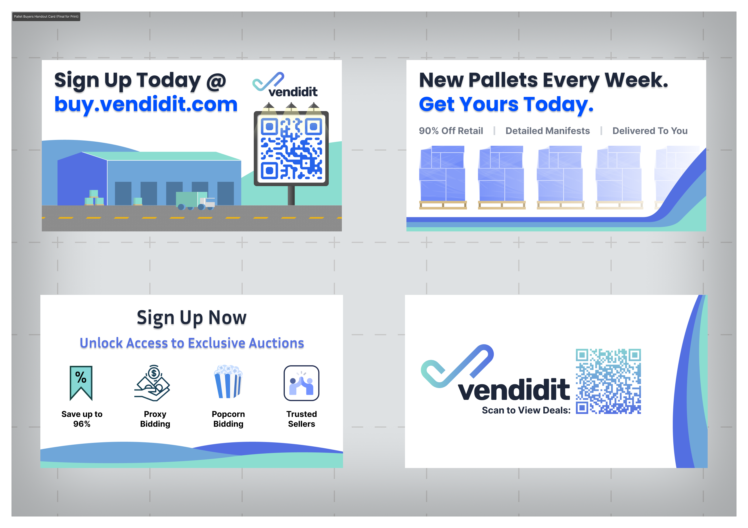 vendidit business cards
