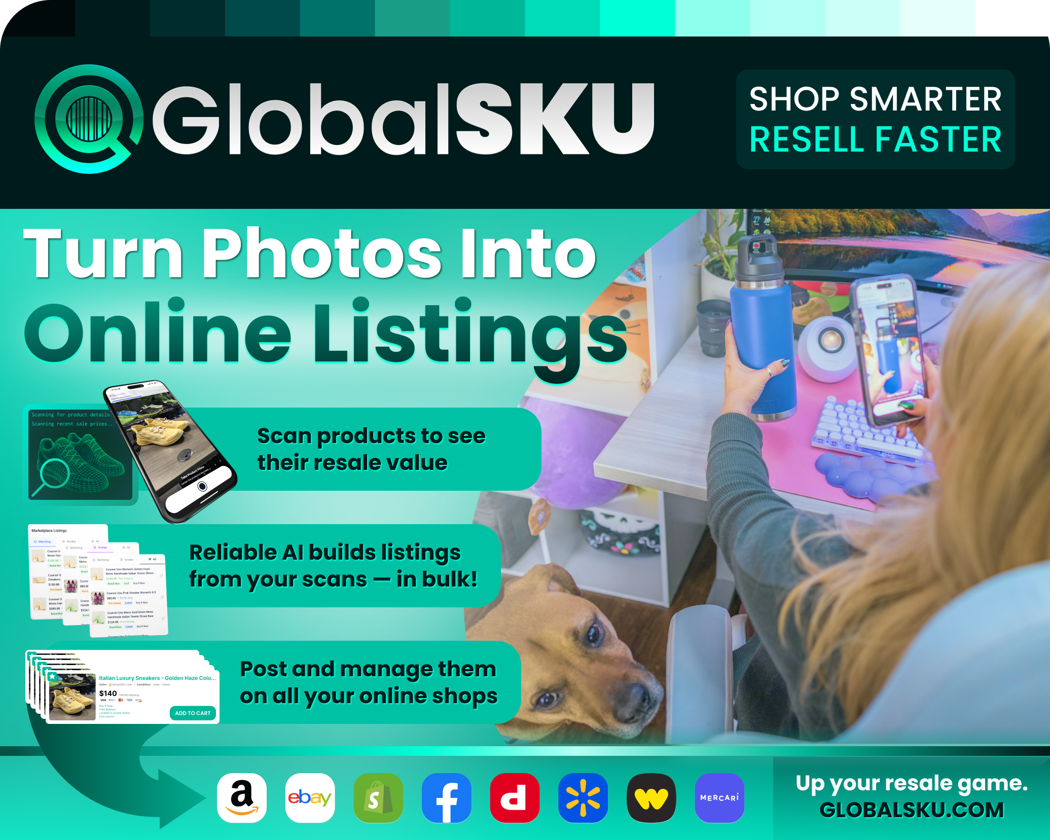 GlobalSKU Show Booth