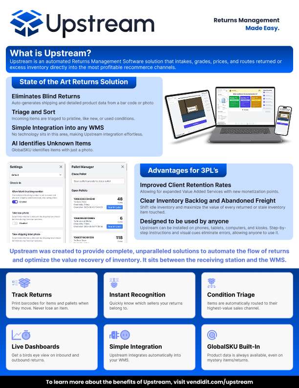 Upstream one-pager